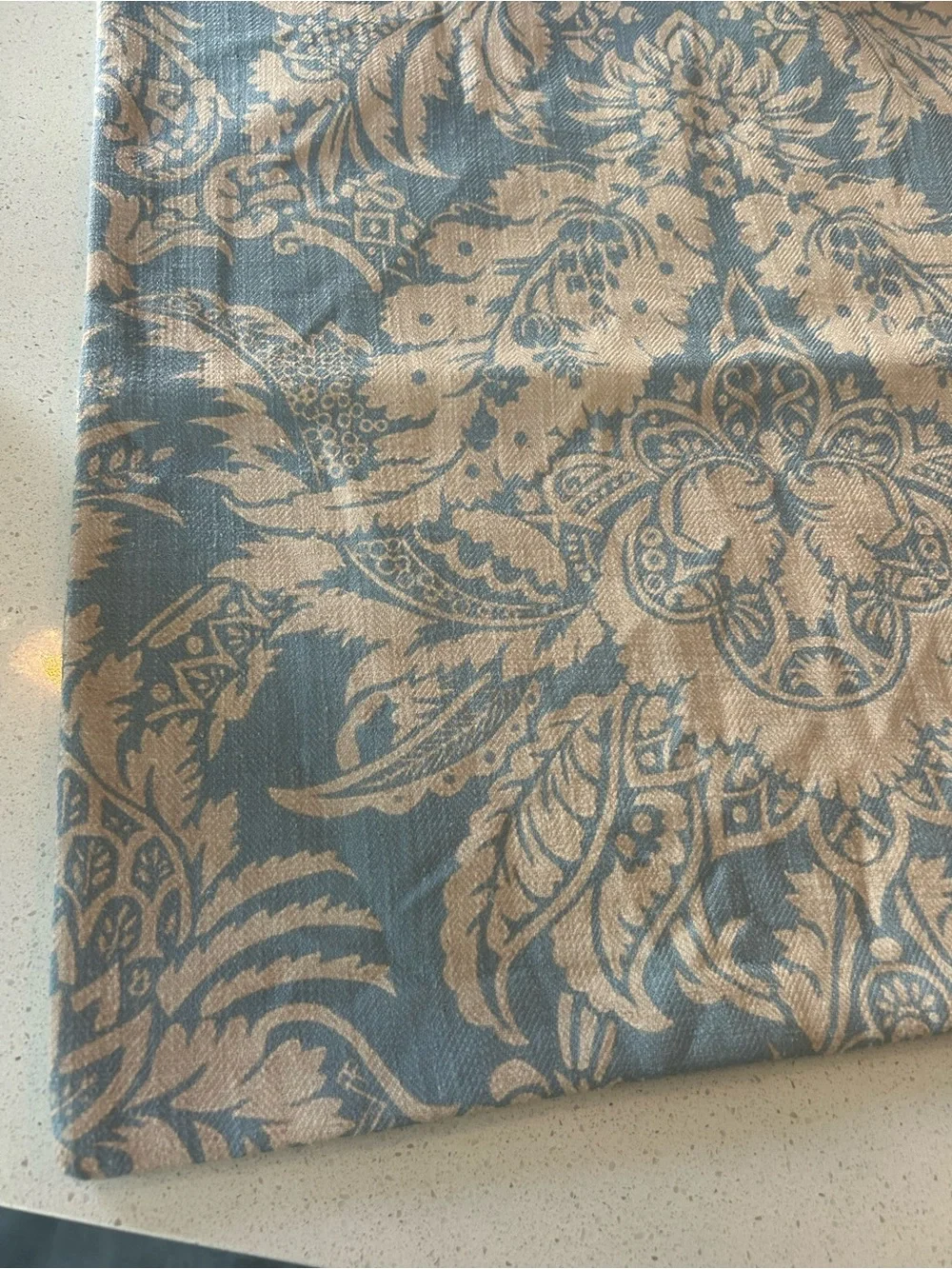 Set 2 Pottery Barn Zuri Damask Pillow Shams 22” x 22” NWOT